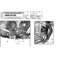 GIVI TN451 HONDA CB 1300 - CB 1300S (03-15) KORUMA DEMR