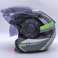 MTS-625 AIK GNE VZRL MOTOSKLET KASKI YEL