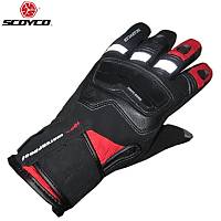 SCOYCO MC17B WATERPROOF KILIK MOTOSKLET ELDVEN KIRMIZI