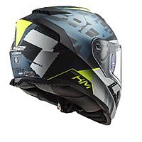  LS2 STORM SPRINTER MAT SYAH-GR-COBALT KASK 