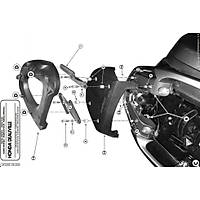  GIVI E221M HONDA NT 700 DEAUVILLE (06-12) ARKA ANTA TAIYICI 