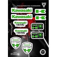  VEXO X25 KAWASAKI STICKER SET 
