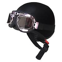 MTS 254 Nazi Kask Mat Siyah (Gzlk Hediyeli)