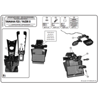 GIVI PLXR366 YAMAHA FZ8-FAZER8 (10-15) YAN ANTA TAIYICI