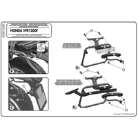  GIVI PLX209 HONDA VFR 1200F (10-16) YAN ANTA TAIYICI 