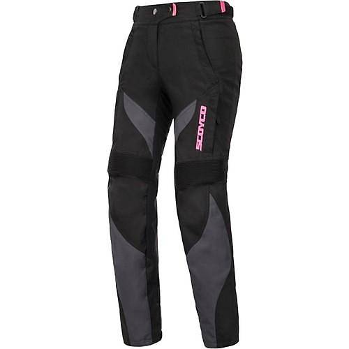 Scoyco P122W Korumalı Kadın Motosiklet Pantolonu Siyah