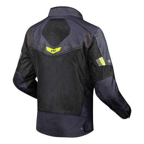 LS2 BLADE AIR YAZLIK MOTOSİKLET MONTU MAVİ-NEON SARI
