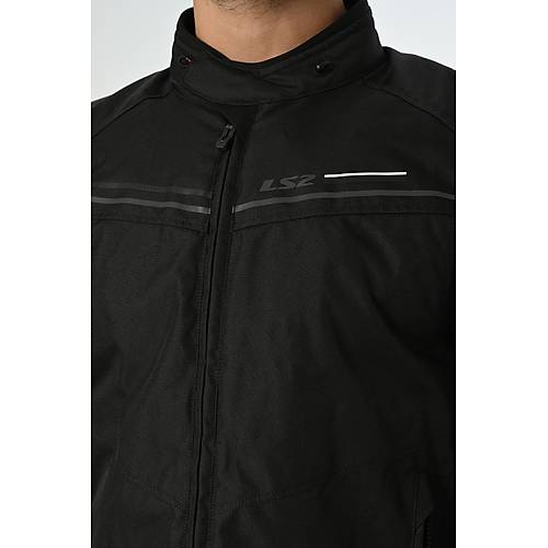 LS2 Shadow 4 Mevsim Motosiklet Montu Siyah