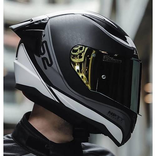 LS2 RAPID 2 RACE DEEPER FULLFACE MOTOSKLET KASKI GOLD CAMLI
