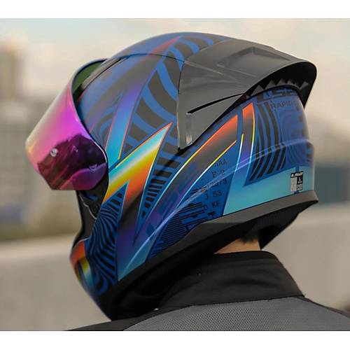 LS2 RAPID 2 RACE OPTIK FULLFACE MOTOSKLET KASKI GKKUAI VZRL