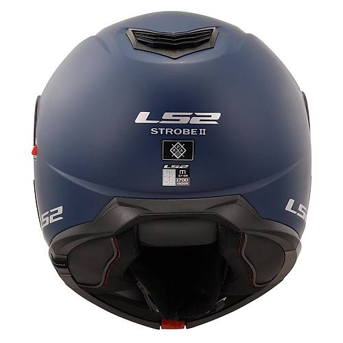 LS2 Strobe 2 Mat Navy Mavi ene Alr Motosiklet Kask