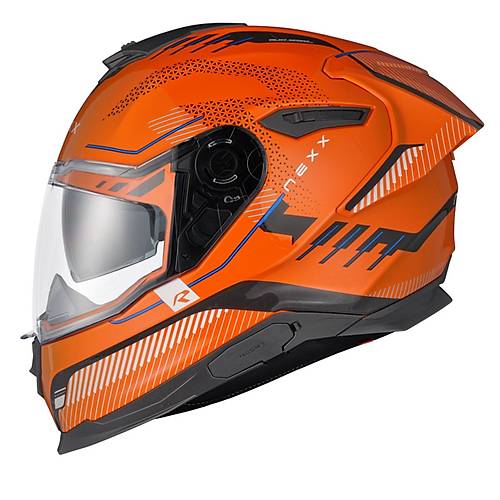 NEXX Y.100R BARON TURUNCU KAPALI MOTOSKLET KASKI