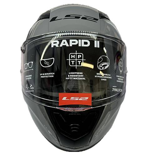 LS2 Rapd 2 Nardo Gri Fullface Motosiklet Kask
