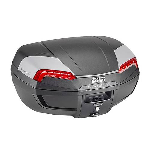 Givi E46N2 Riviera Motosiklet Arka �anta K�rm�z� Reflekt�rl�