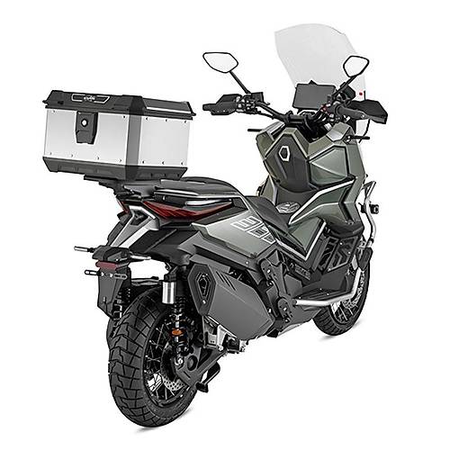 Kappa KMX400A Al�minyum Motosiklet Arka �anta Gri 40LT