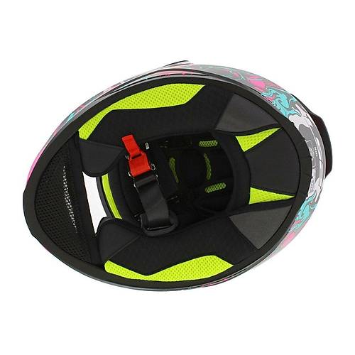 LS2 FF812 KID CYBERG OCUK KAPALI MOTOSKLET KASKI