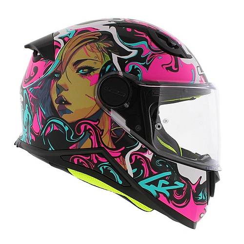 LS2 FF812 KID CYBERG OCUK KAPALI MOTOSKLET KASKI