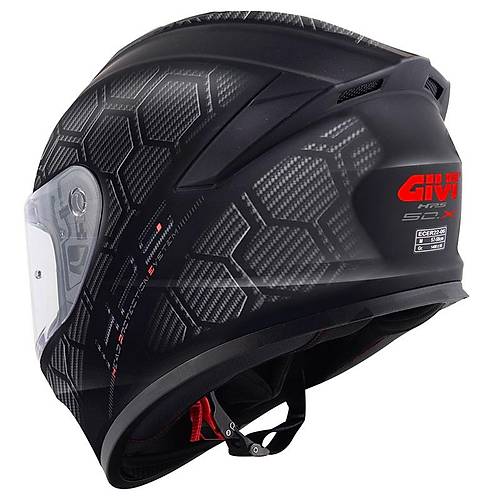 Givi  50.x Snake Mat Karbon Kapal� Motosiklet Kask�