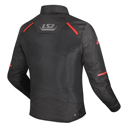 LS2 Breeze Siyah-K�rm�z� Yazl�k Motosiklet Montu