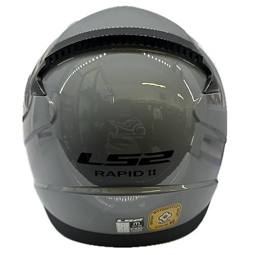 LS2 Rapd 2 Nardo Gri Fullface Motosiklet Kask Gri Caml