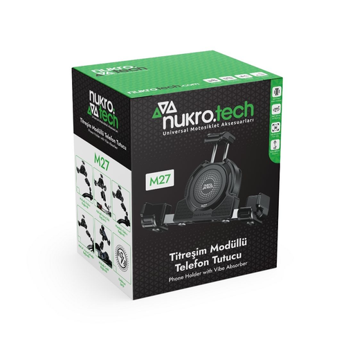 Nukrotech M27 Ayna Dibi Ba�lant�l� Titre�im Mod�ll� Telefon Tutucu