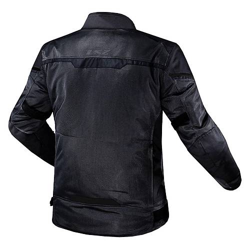 LS2 Riva Siyah 4 Mevsim Motosiklet Montu