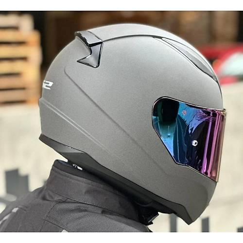 LS2 Rap�d 2 Mat Concrete Full Face Motosiklet Kask� G�kku�a�� Caml�