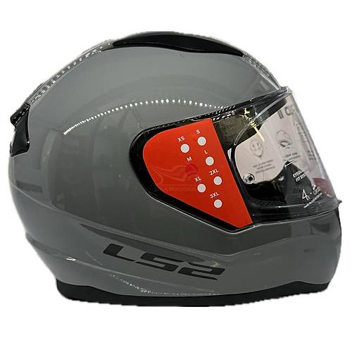 LS2 Rapd 2 Nardo Gri Fullface Motosiklet Kask
