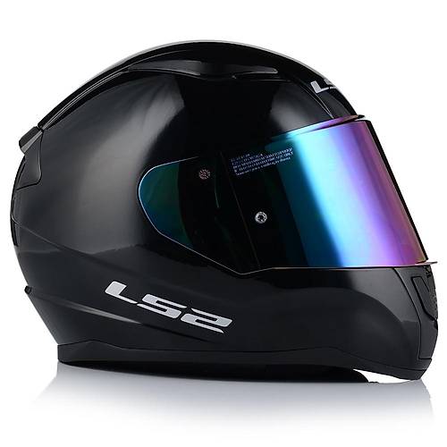Ls2 Rapd 2 Parlak Siyah Fullface Motosiklet Kask Gkkua Caml