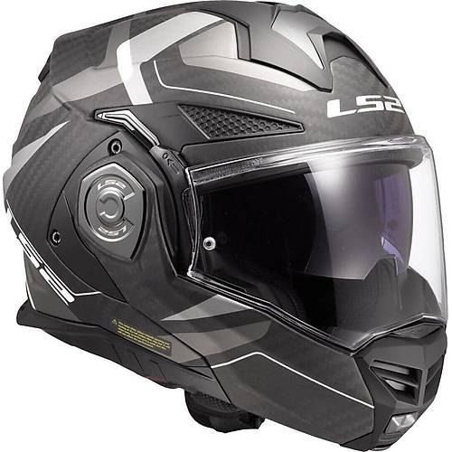 LS2 Advant X Karbon Horizon  Mat G�m��-Gri �ene A��l�r Motosiklet Kask�