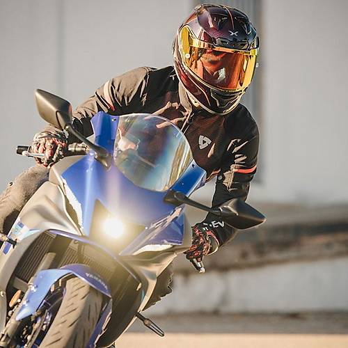 Nexx X.R3R Hag�b�s Karbon K�rm�z� Kapal� Motosiklet Kask�