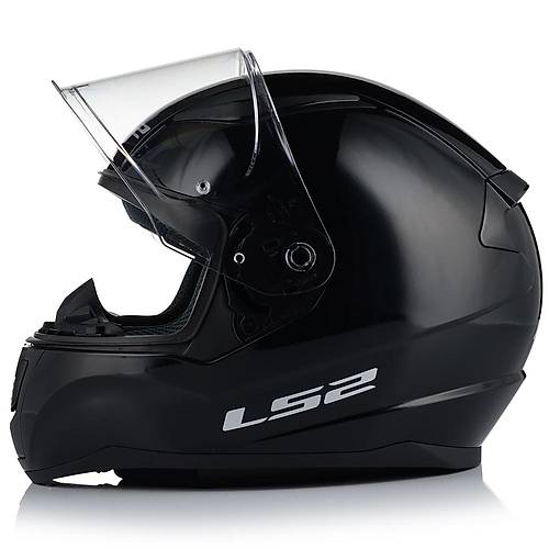 Ls2 Rapd 2 Parlak Siyah Fullface Motosiklet Kask