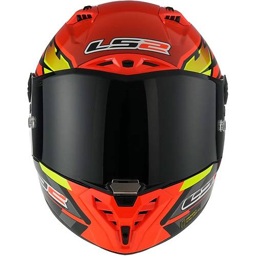 LS2 Thunder Karbon Gp Aero F�re K�rm�z�-Siyah Full Face Motosiklet Kask�