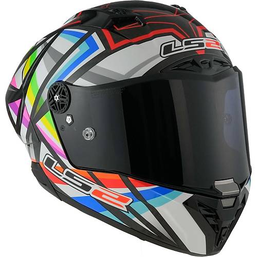 LS2 Thunder Karbon Gp Aero Flash Siyah Full Face Motosiklet Kask�