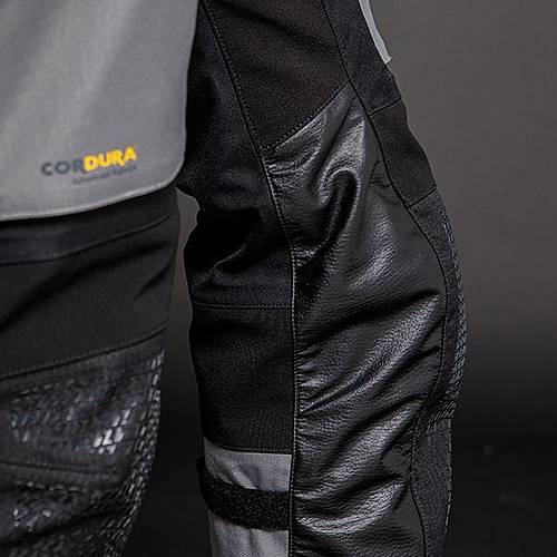 LS2 Apollo Siyah-Gri 4 Mevsim Motosiklet Pantolonu