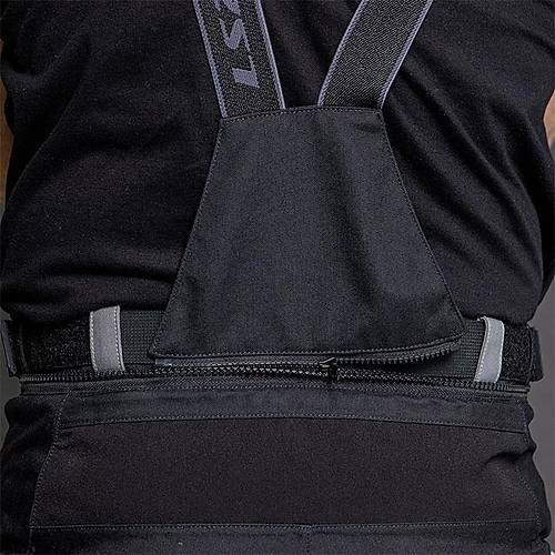 LS2 Apollo Siyah-Gri 4 Mevsim Motosiklet Pantolonu