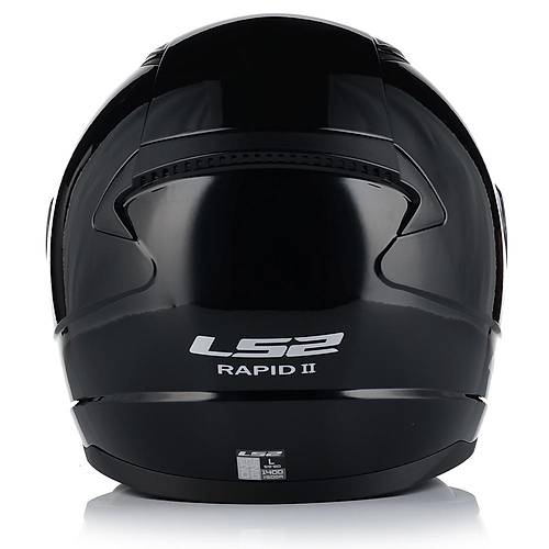 Ls2 Rapd 2 Parlak Siyah Fullface Motosiklet Kask Gold Caml