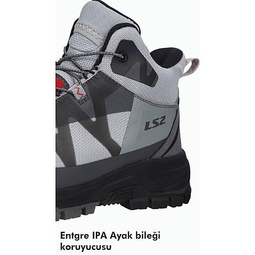 LS2 Torrent waterproof Gri Motosiklet Botu