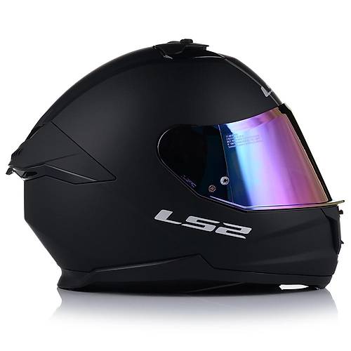 LS2 Stream 2 Mat Siyah Full Face Motosiklet Kask Gkkua Caml