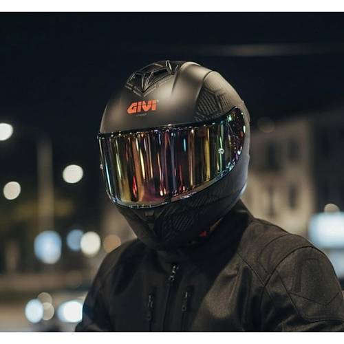 Givi  50.x Snake Mat Karbon Kapal� Motosiklet Kask� Spectra G�kku�a�� Caml�