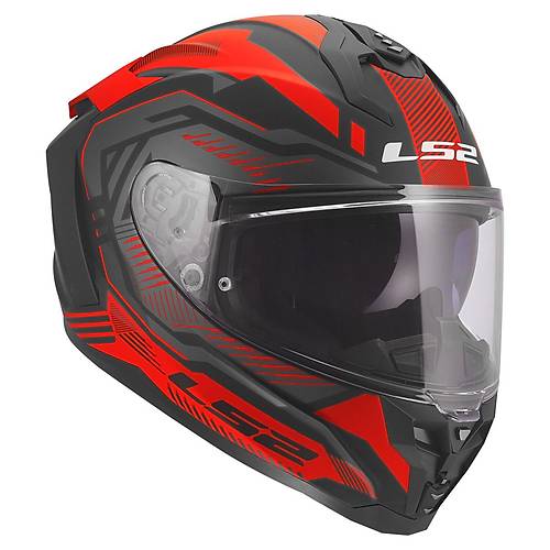 LS2 Challenger 2 Drav�x Mat K�rm�z� Kapal� Motosiklet Kask�