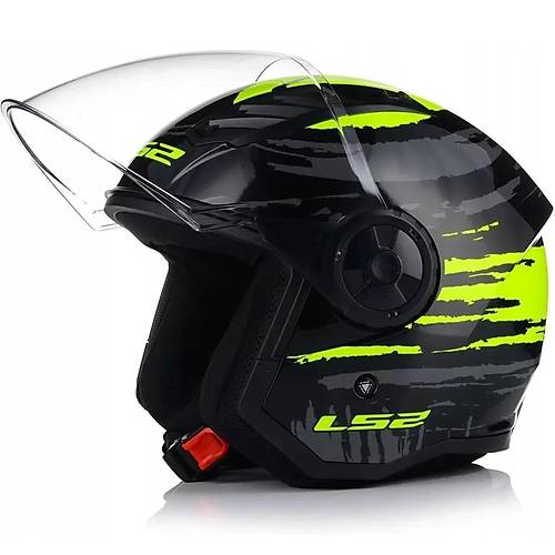 LS2 Arflow 2 Brush Ak Motosiklet Kask