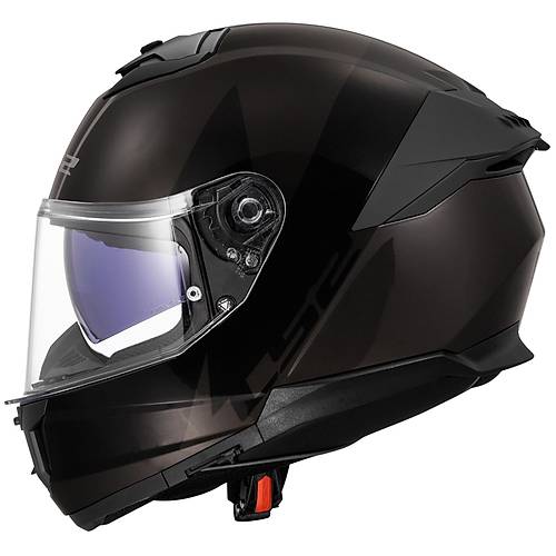 LS2 Stream 2 Thunderb�z Siyah Fullface Motosiklet Kask�