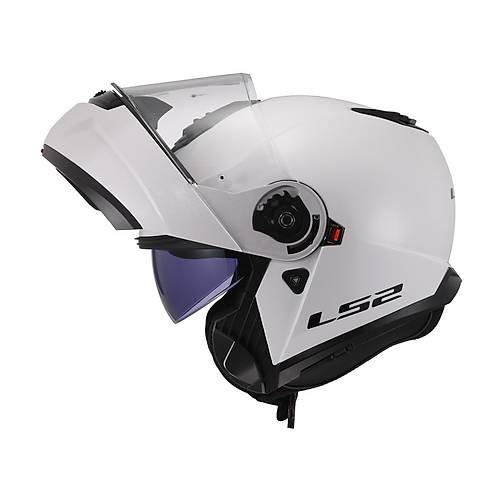 LS2 Strobe 2 Beyaz ene Alr Motosiklet Kask