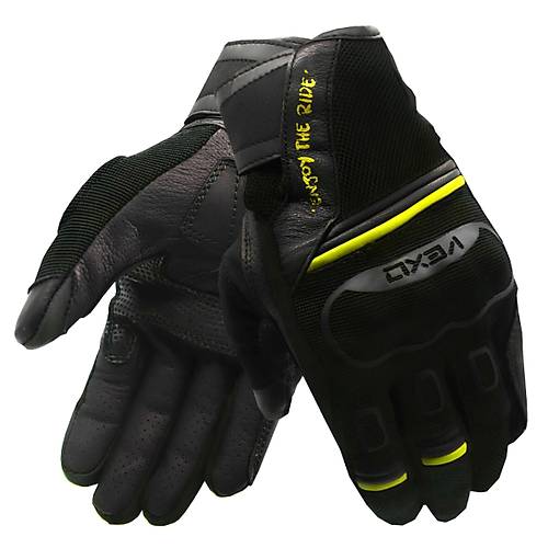 VEXO LEADER YAZLIK MOTOSKLET ELDVEN NEON SARI