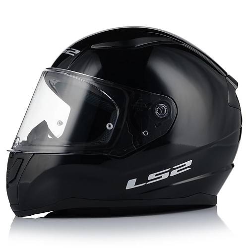 Ls2 Rapd 2 Parlak Siyah Fullface Motosiklet Kask