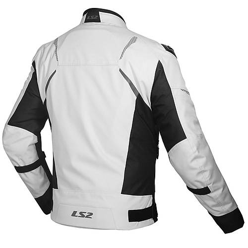 LS2 Zoom Gri-Siyah 4 Mevsim Motosiklet Montu