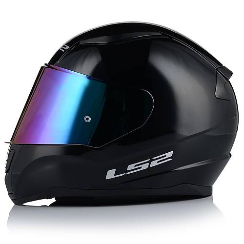 Ls2 Rapd 2 Parlak Siyah Fullface Motosiklet Kask Gkkua Caml