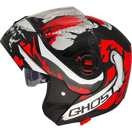 Free-M 961 Ghost �ene A��l�r G�ne� Viz�rl� Motosiklet Kask�