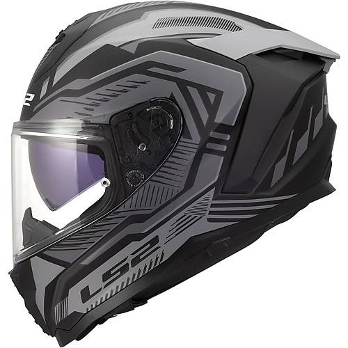 LS2 Challenger 2 Drav�x Mat Gri Kapal� Motosiklet Kask�